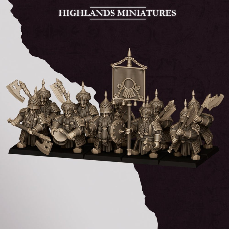 Sons of Marduk Warriors – Highlands Miniatures 3D printed tabletop miniature