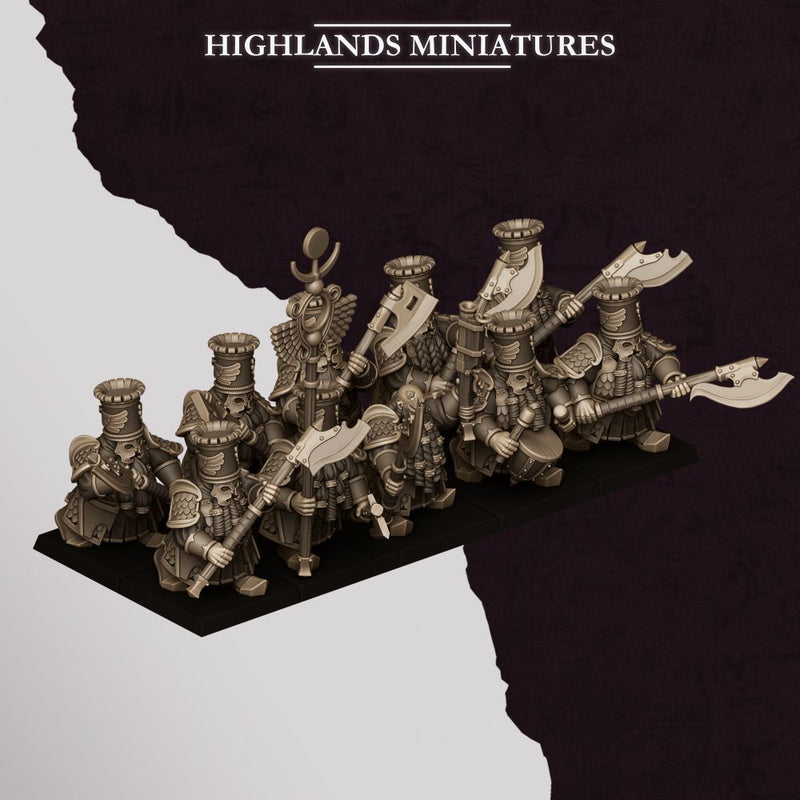 Sons of Marduk Heavy Guard – Highlands Miniatures 3D printed tabletop miniature