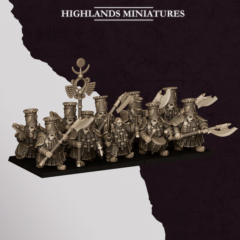 Sons of Marduk Heavy Guard – Highlands Miniatures 3D printed tabletop miniature
