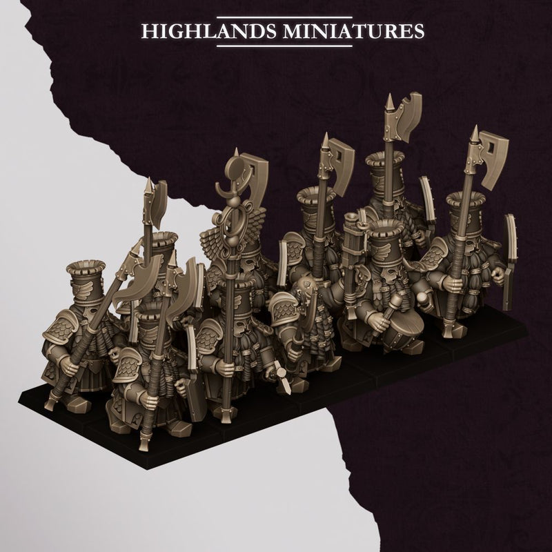 Sons of Marduk Heavy Guard – Highlands Miniatures 3D printed tabletop miniature