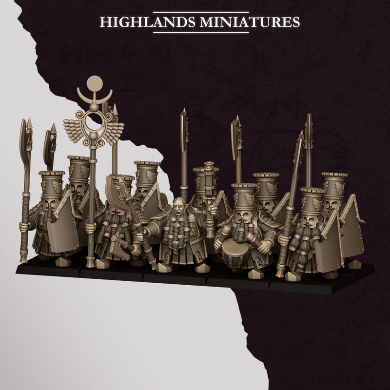 Sons of Marduk Heavy Guard – Highlands Miniatures 3D printed tabletop miniature