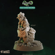 Fae Cook Helper – Cast n Play 3D printed tabletop miniature