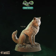 Dire Wolf – Cast n Play 3D printed tabletop miniature