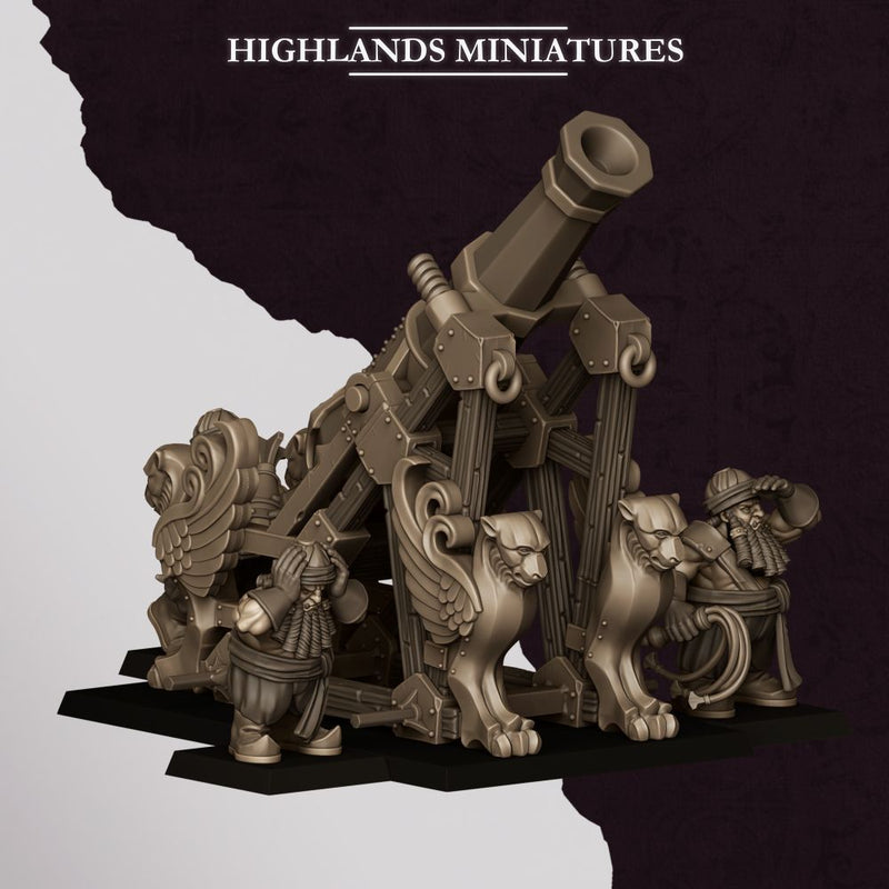 Sons of Marduk Mortar and Rocket – Highlands Miniatures 3D printed tabletop miniature