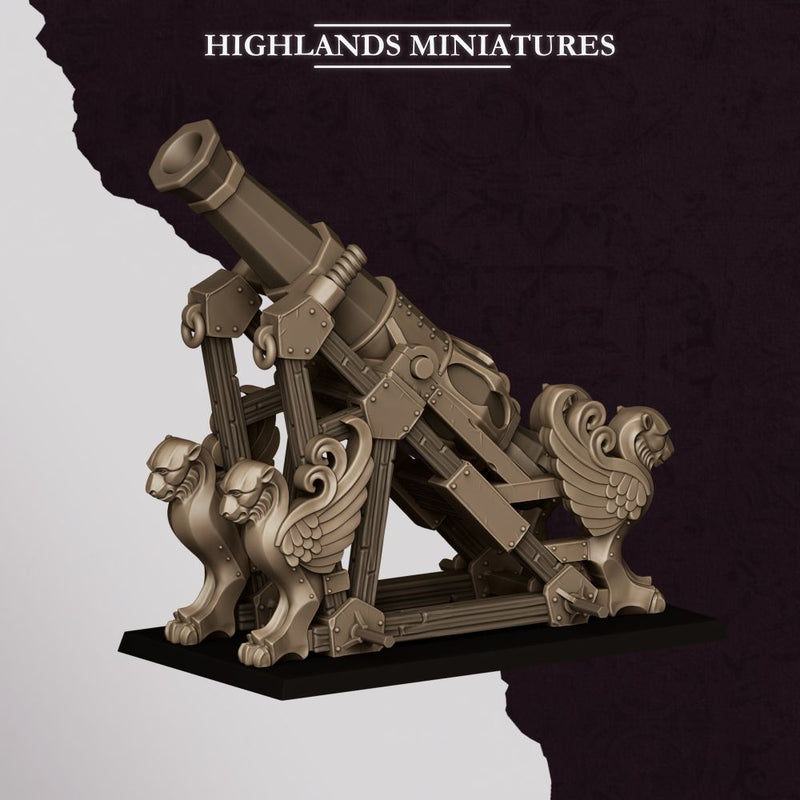 Sons of Marduk Mortar and Rocket – Highlands Miniatures 3D printed tabletop miniature