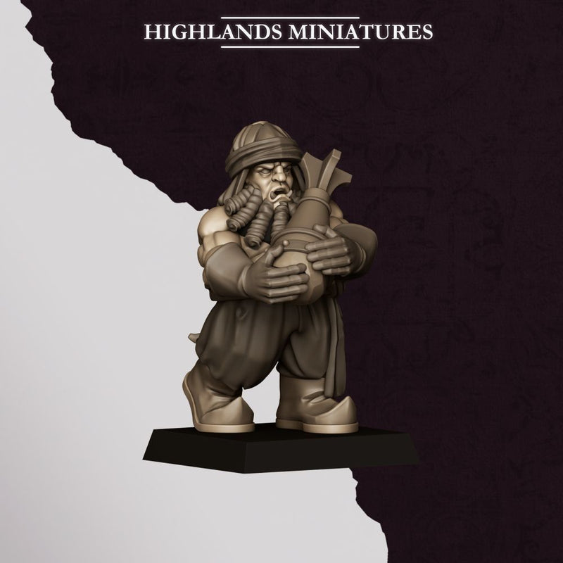 Sons of Marduk Mortar and Rocket – Highlands Miniatures 3D printed tabletop miniature