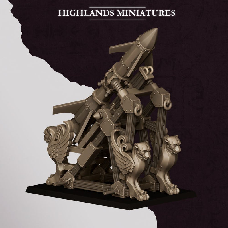 Sons of Marduk Mortar and Rocket – Highlands Miniatures 3D printed tabletop miniature