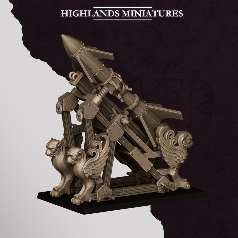Sons of Marduk Mortar and Rocket – Highlands Miniatures 3D printed tabletop miniature