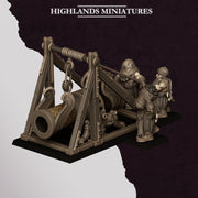 Sons of Marduk Cannon – Highlands Miniatures 3D printed tabletop miniature