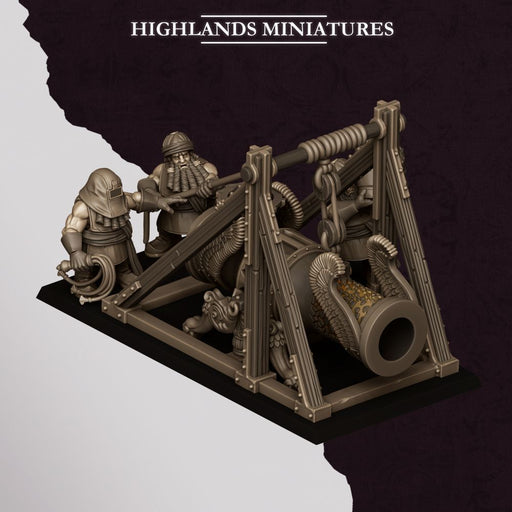 Sons of Marduk Cannon – Highlands Miniatures 3D printed tabletop miniature