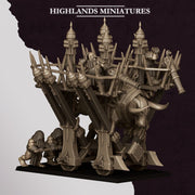 Blazing Icon of Marduk – Highlands Miniatures 3D printed tabletop miniature