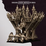 Blazing Icon of Marduk – Highlands Miniatures 3D printed tabletop miniature