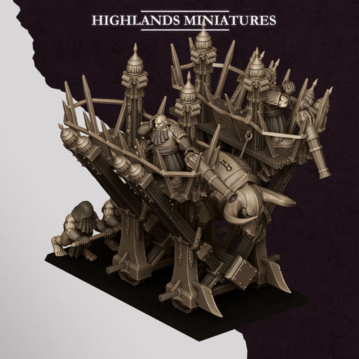 Blazing Icon of Marduk – Highlands Miniatures 3D printed tabletop miniature