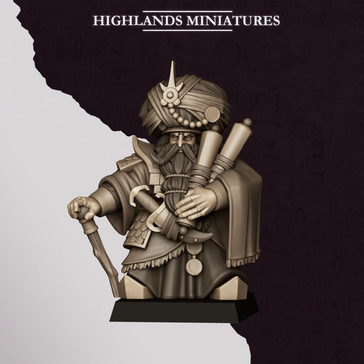 Marduk Sorcerer 1 – Highlands Miniatures 3D printed tabletop miniature