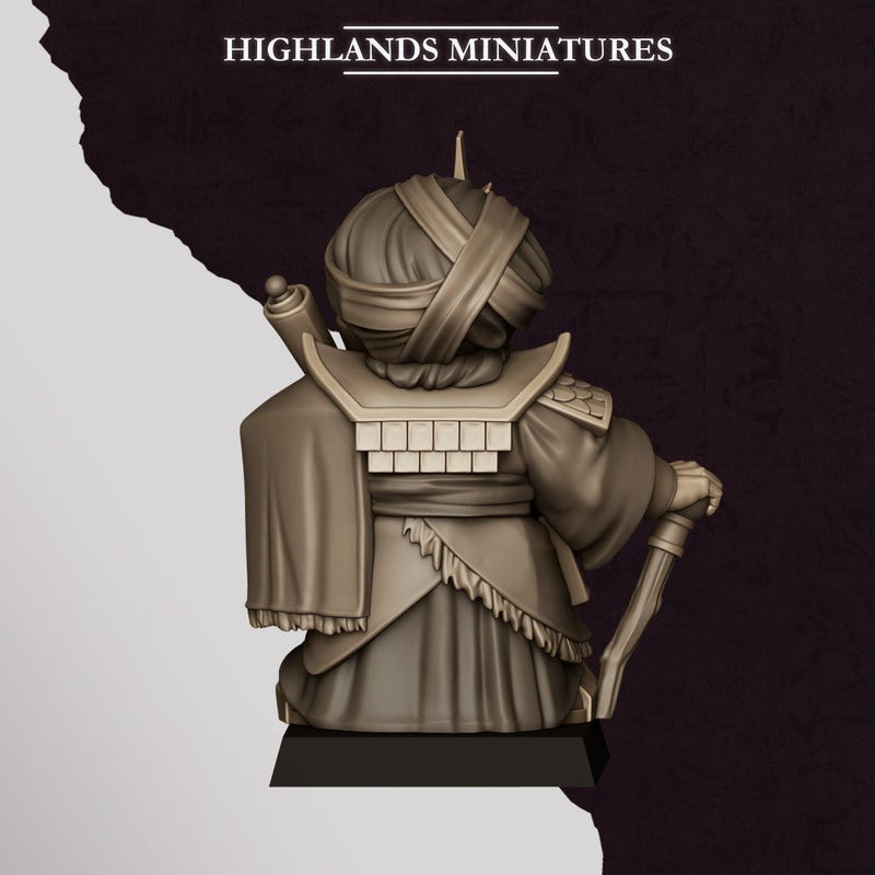 Marduk Sorcerer 1 – Highlands Miniatures 3D printed tabletop miniature