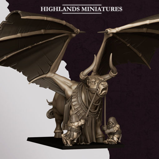 Marduk Bull – Highlands Miniatures 3D printed tabletop miniature