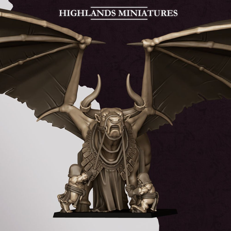 Marduk Bull – Highlands Miniatures 3D printed tabletop miniature