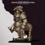 Kusarikku, Great Marduk Minotaur – Highlands Miniatures 3D printed tabletop miniature