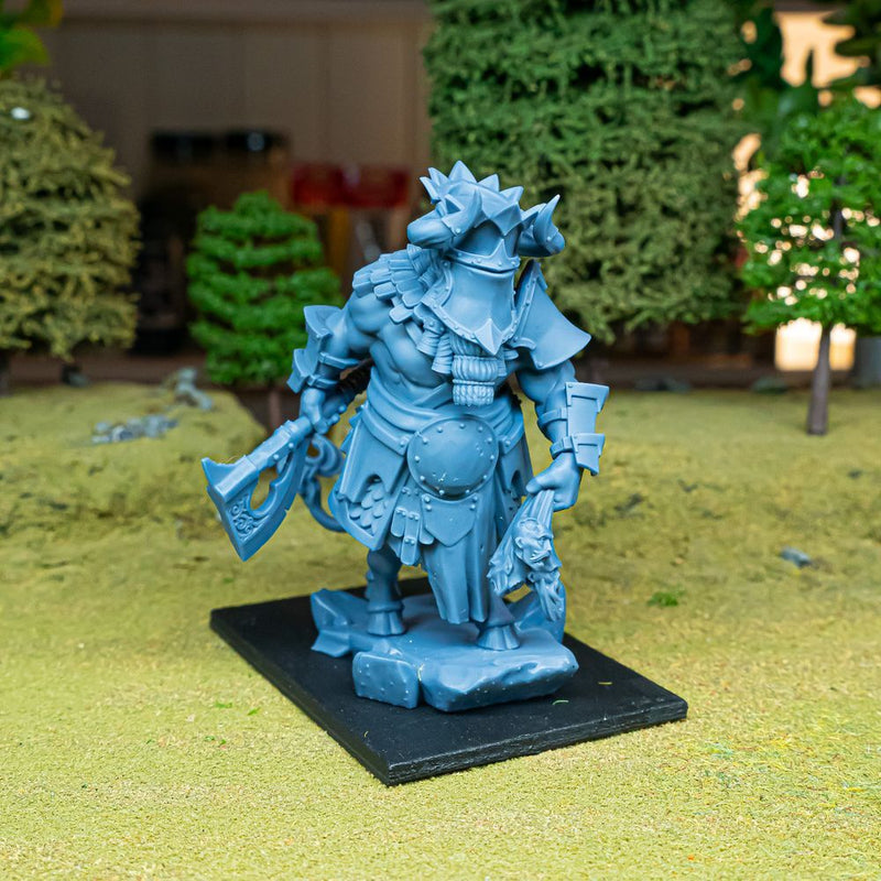 Kusarikku, Great Marduk Minotaur – Highlands Miniatures 3D printed tabletop miniature