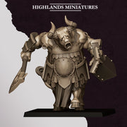 Marduk Minotaurs – Highlands Miniatures 3D printed tabletop miniature