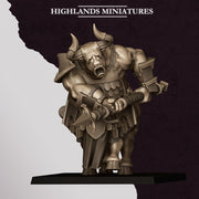 Marduk Minotaurs – Highlands Miniatures 3D printed tabletop miniature