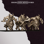 Marduk Minotaurs – Highlands Miniatures 3D printed tabletop miniature