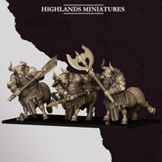 Marduk Minotaurs – Highlands Miniatures 3D printed tabletop miniature