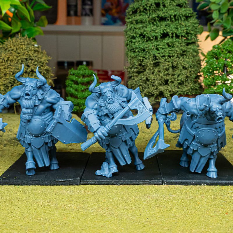 Marduk Minotaurs – Highlands Miniatures 3D printed tabletop miniature