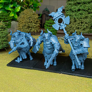 Marduk Minotaurs – Highlands Miniatures 3D printed tabletop miniature