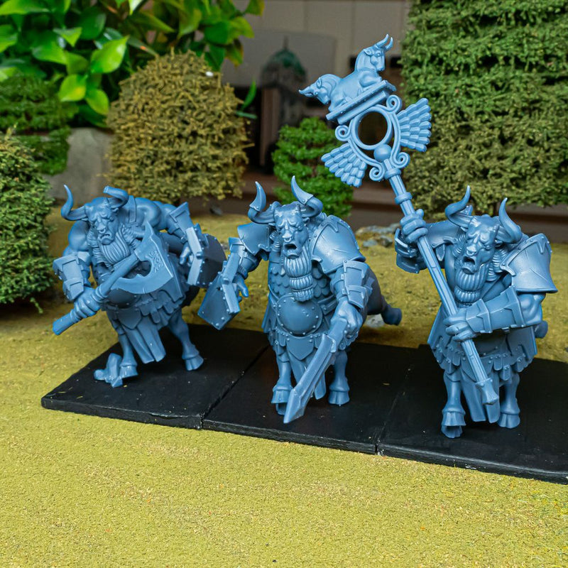 Marduk Minotaurs – Highlands Miniatures 3D printed tabletop miniature