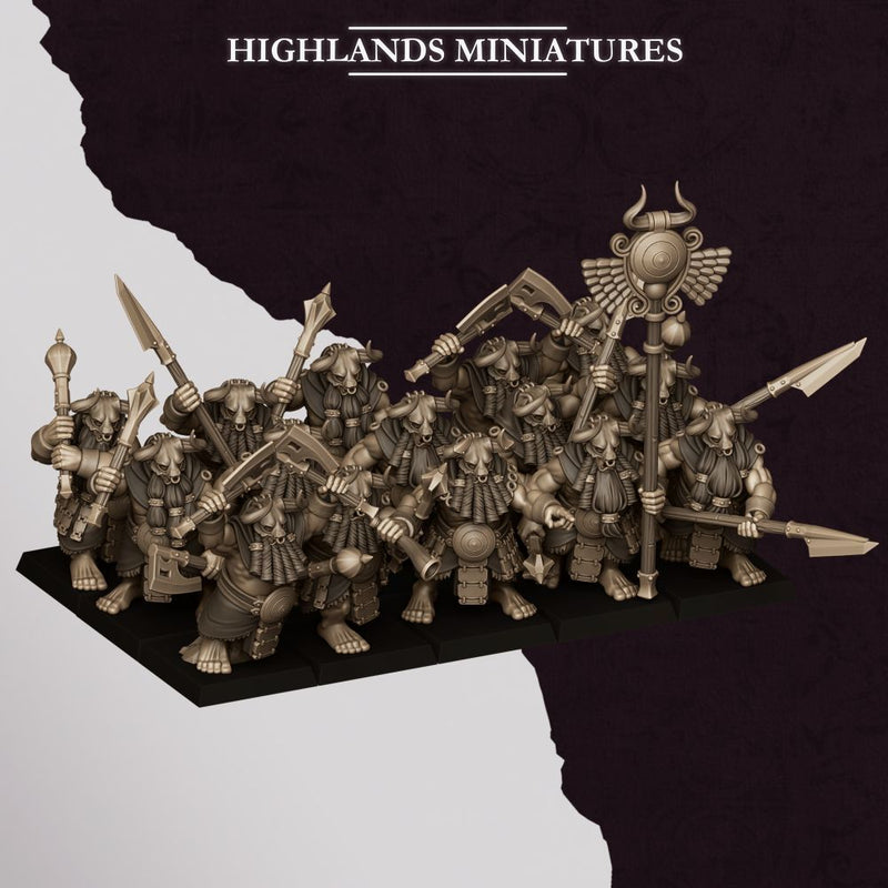 Marduk Cultists – Highlands Miniatures 3D printed tabletop miniature