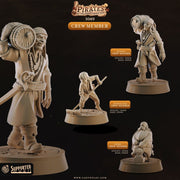 Crew Members – Cast n Play 3D printed tabletop miniature