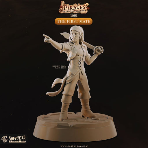 The First Mate – Cast n Play 3D printed tabletop miniature