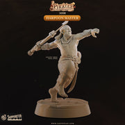 Harpoon Master – Cast n Play 3D printed tabletop miniature