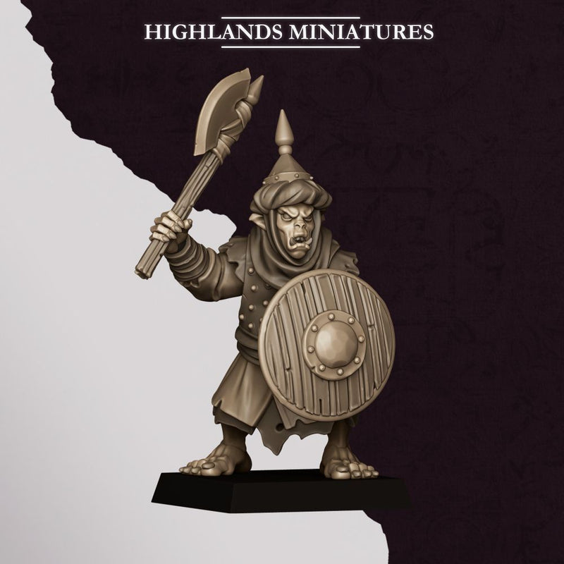 Hobgoblin Warriors – Highlands Miniatures 3D printed tabletop miniature