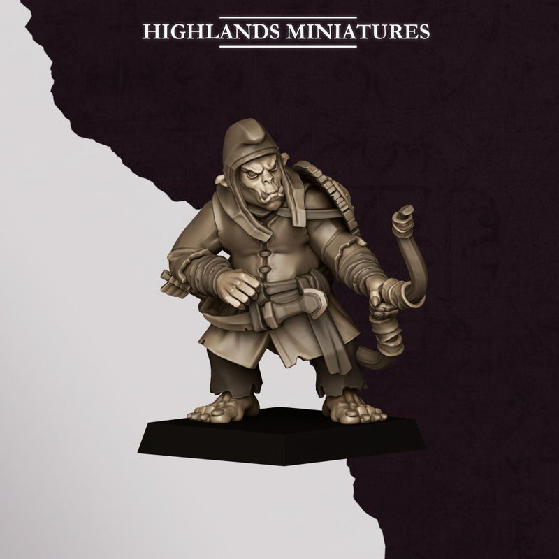 Hobgoblin Archers – Highlands Miniatures 3D printed tabletop miniature
