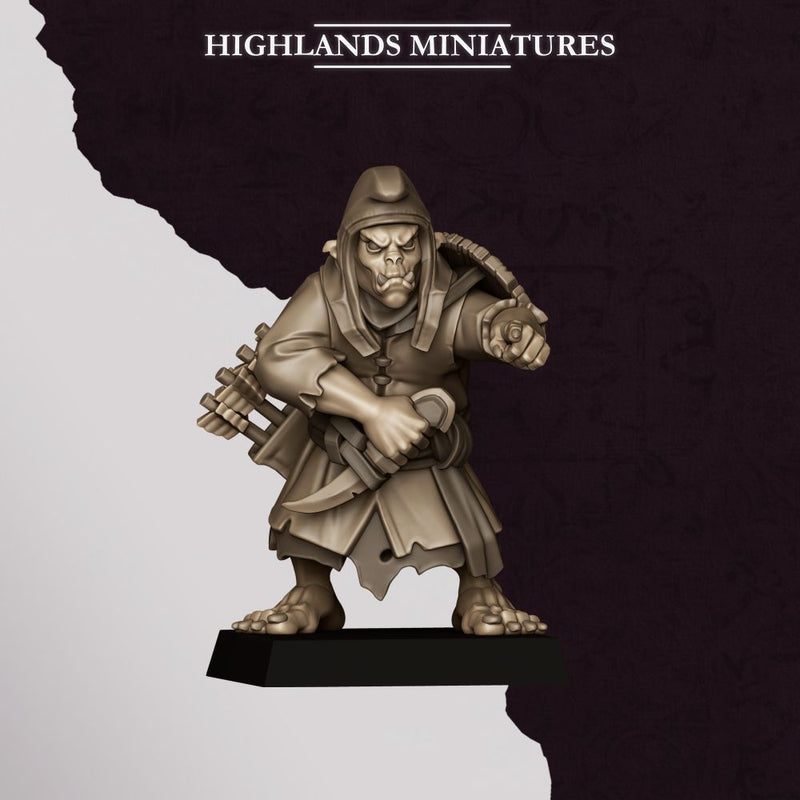 Hobgoblin Archers – Highlands Miniatures 3D printed tabletop miniature