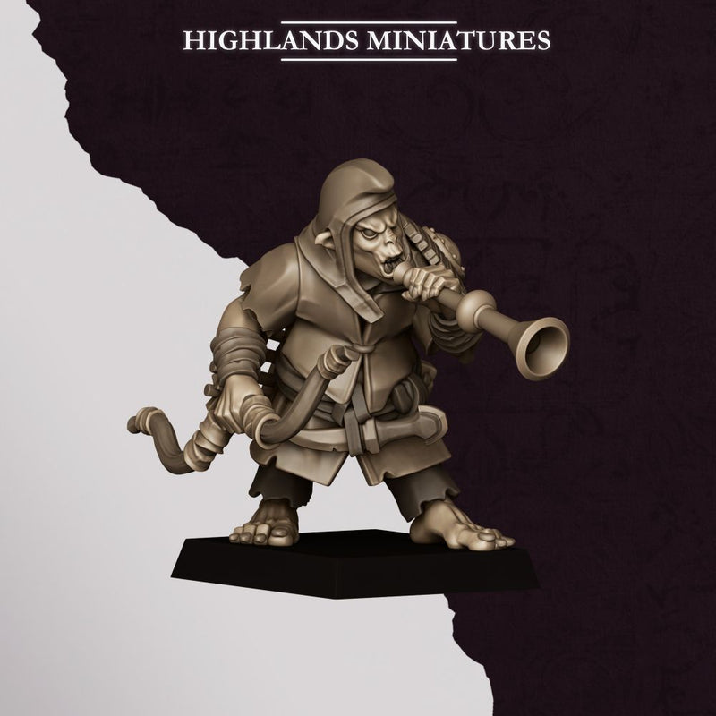 Hobgoblin Archers – Highlands Miniatures 3D printed tabletop miniature