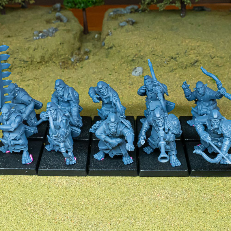 Hobgoblin Archers – Highlands Miniatures 3D printed tabletop miniature
