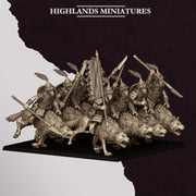 Hobgoblin Riders – Highlands Miniatures 3D printed tabletop miniature