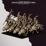 Hobgoblin Riders – Highlands Miniatures 3D printed tabletop miniature