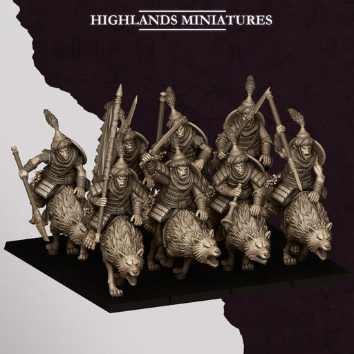 Hobgoblin Riders – Highlands Miniatures 3D printed tabletop miniature