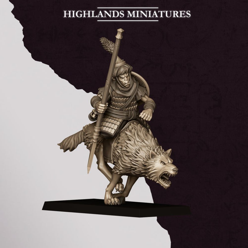 Hobgoblin Riders – Highlands Miniatures 3D printed tabletop miniature