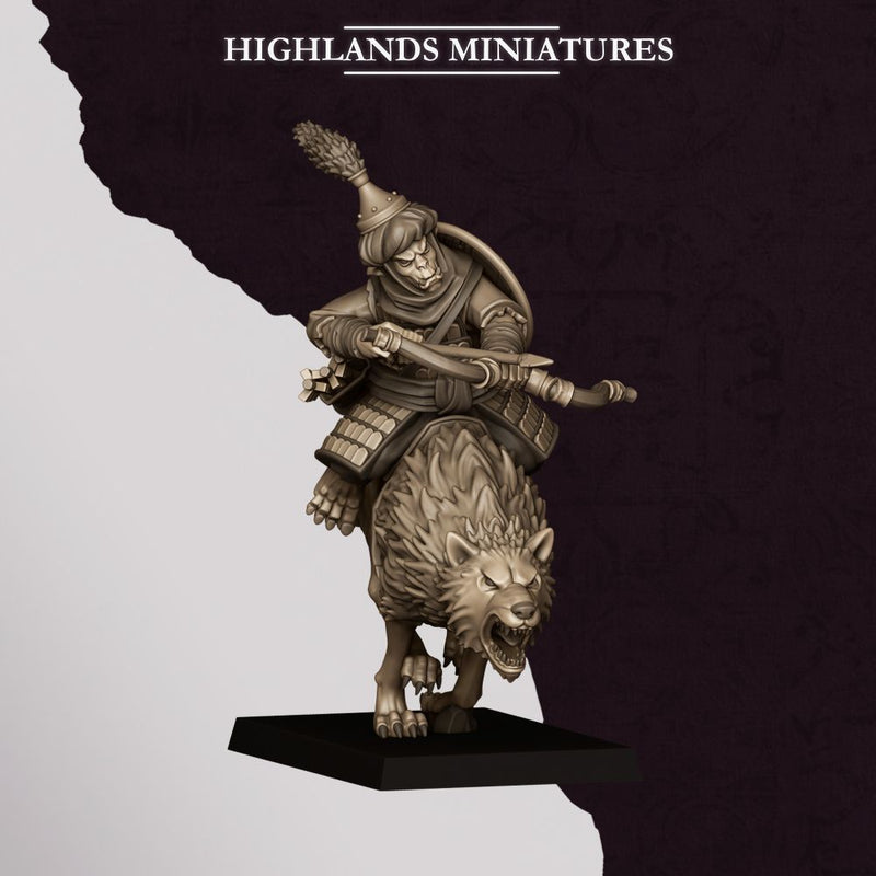 Hobgoblin Riders – Highlands Miniatures 3D printed tabletop miniature
