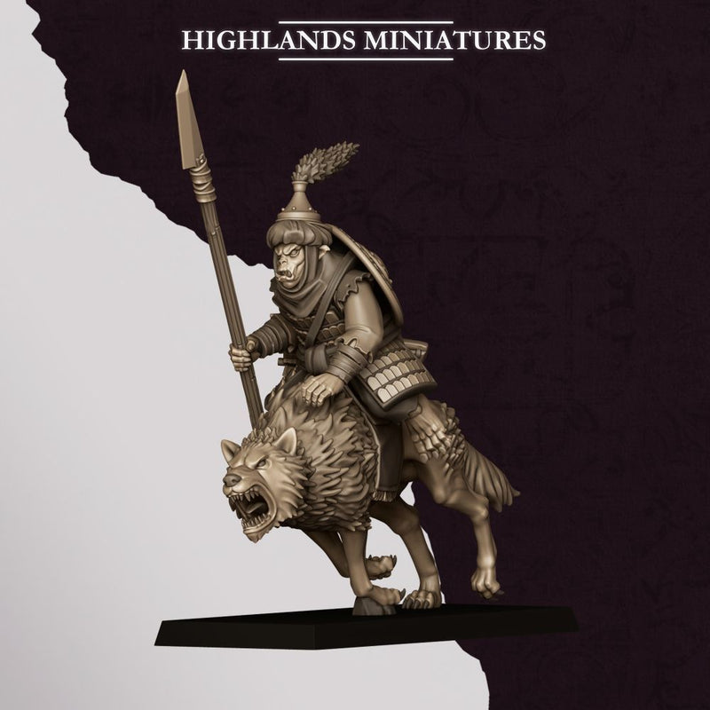 Hobgoblin Riders – Highlands Miniatures 3D printed tabletop miniature