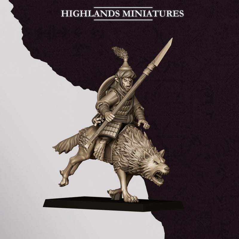 Hobgoblin Riders – Highlands Miniatures 3D printed tabletop miniature