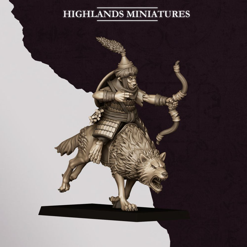 Hobgoblin Riders – Highlands Miniatures 3D printed tabletop miniature