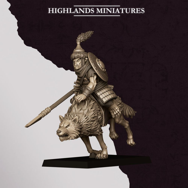 Hobgoblin Riders – Highlands Miniatures 3D printed tabletop miniature