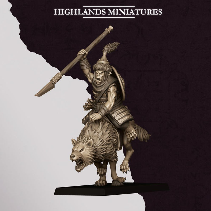 Hobgoblin Riders – Highlands Miniatures 3D printed tabletop miniature