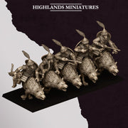 Hobgoblin Riders – Highlands Miniatures 3D printed tabletop miniature